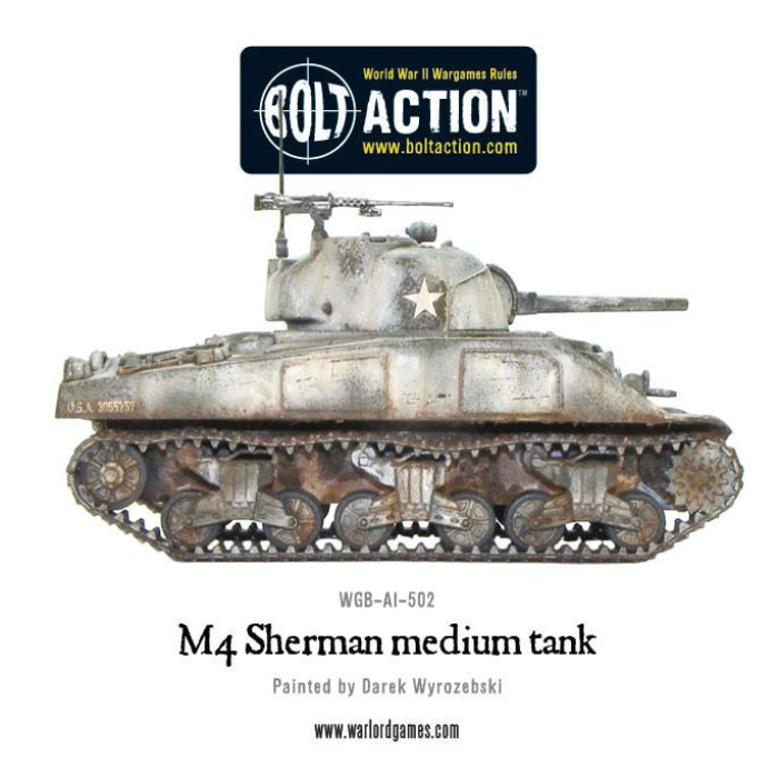 Bolt Action: M4 Sherman Medium Tank